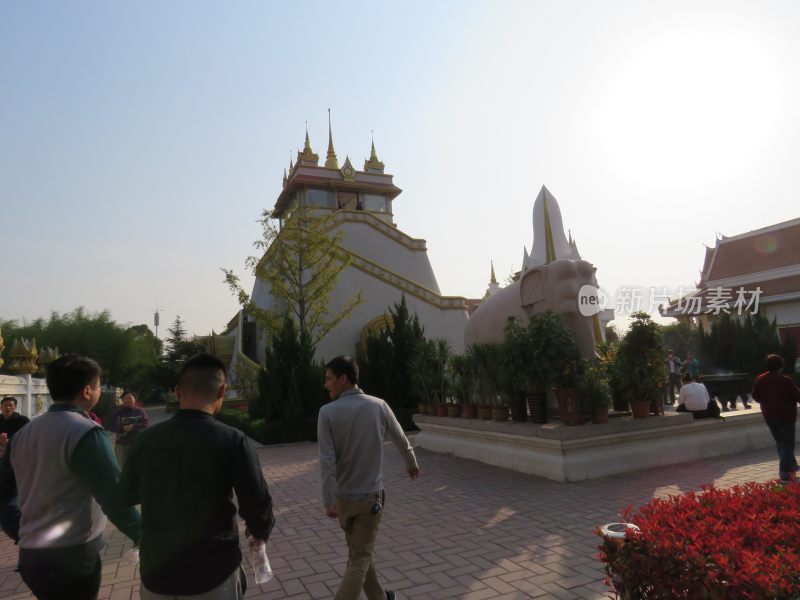 河南洛阳白马寺旅游风光