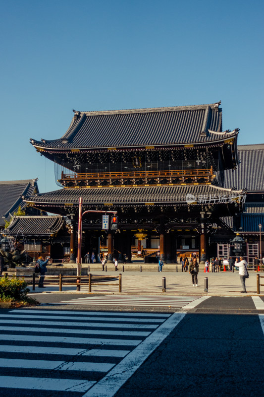 寺庙 日式 京都 街道 日式建筑