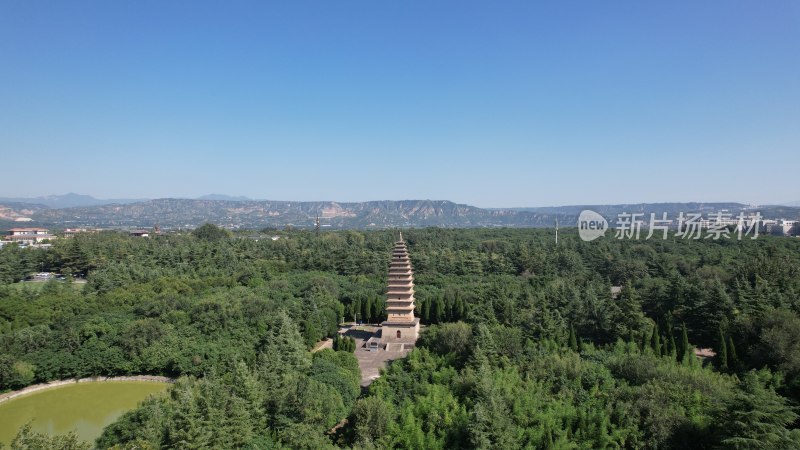 三门峡蛤蟆塔宝轮寺塔