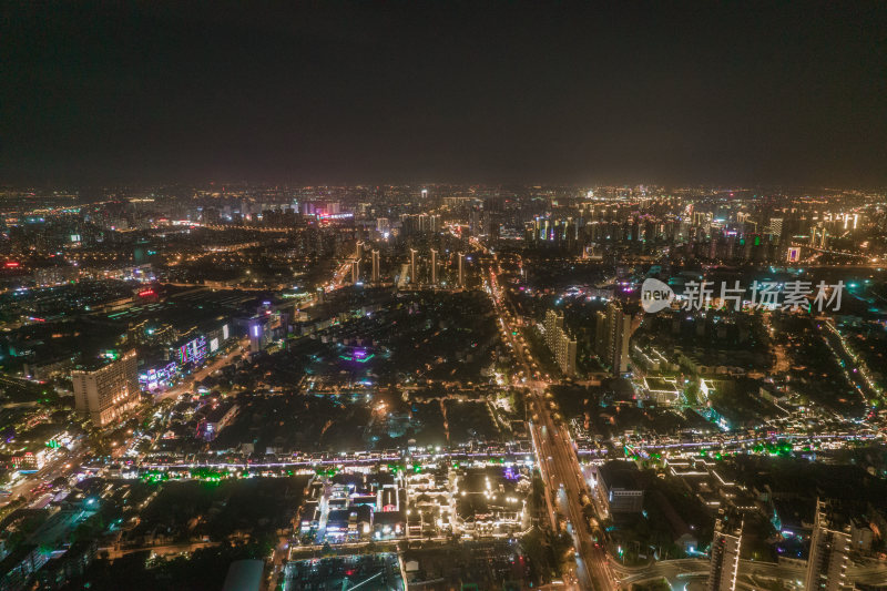 江苏无锡夜景无锡大景