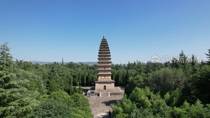 三门峡蛤蟆塔宝轮寺塔