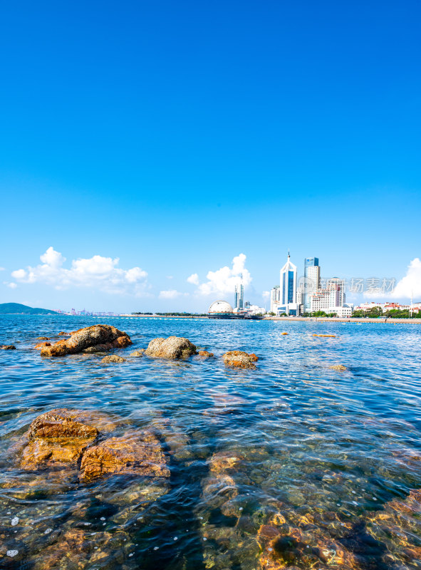 青岛汇泉湾太平角八大关海滨风光