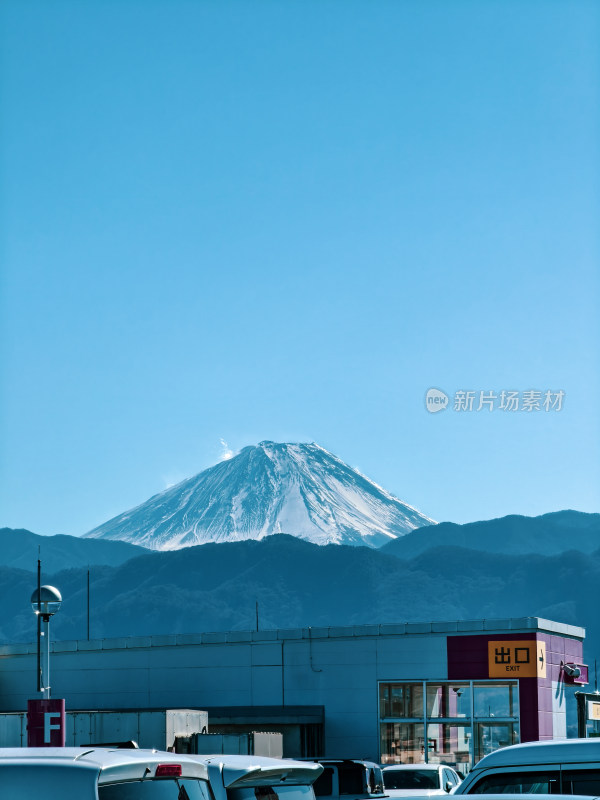 远看富士山