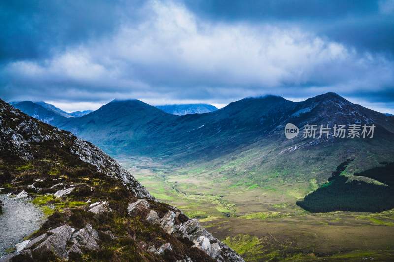 壮丽山川山峦山岳自然风光山河山丘山峰