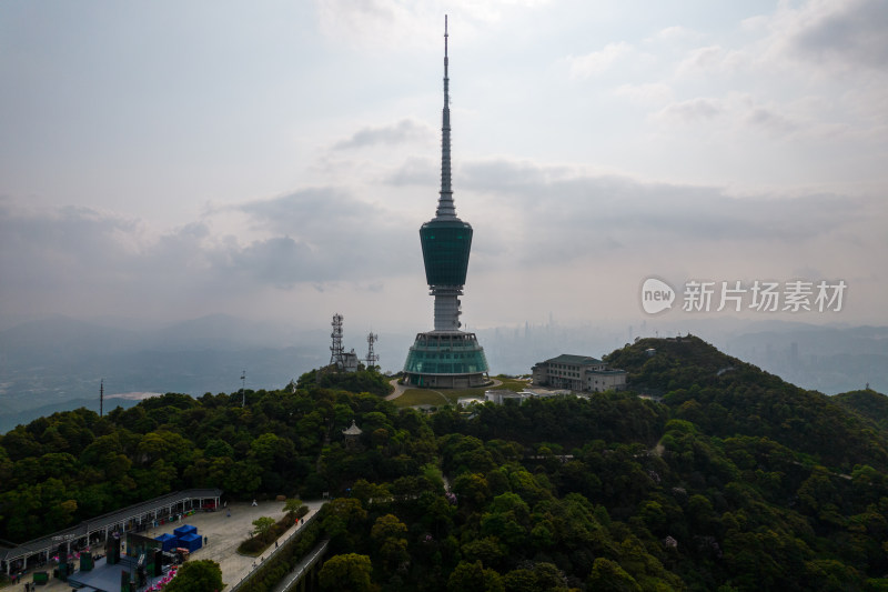 深圳梧桐山航拍图