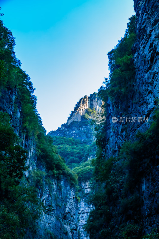 太行山大峡谷的壮丽风光