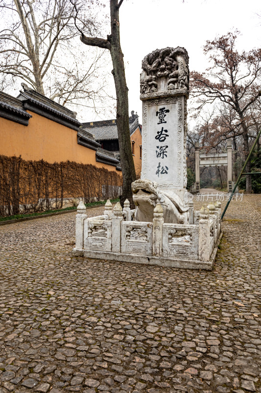 南京灵谷寺灵谷深松景点景观