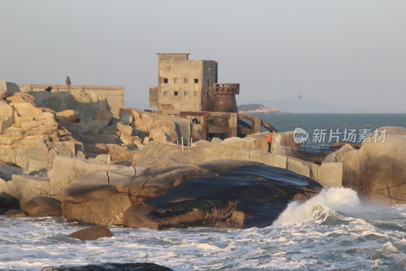 广东省汕尾市红海湾海边古堡