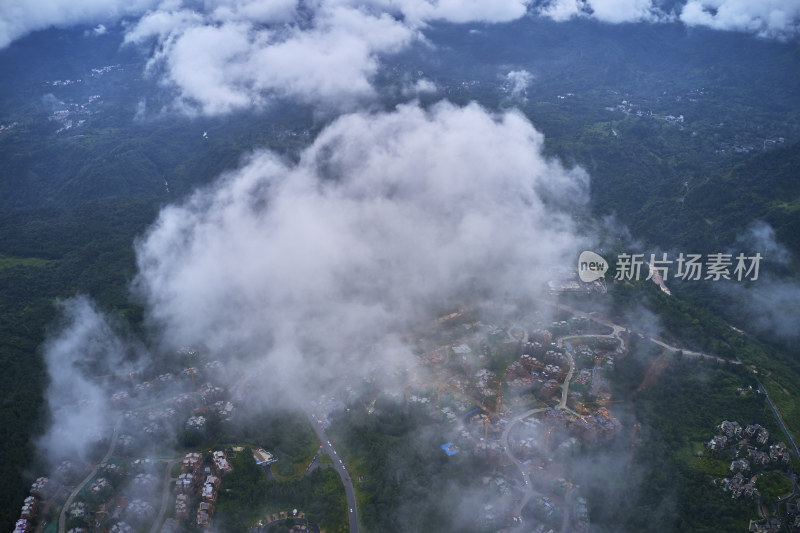 峨眉山的度假村