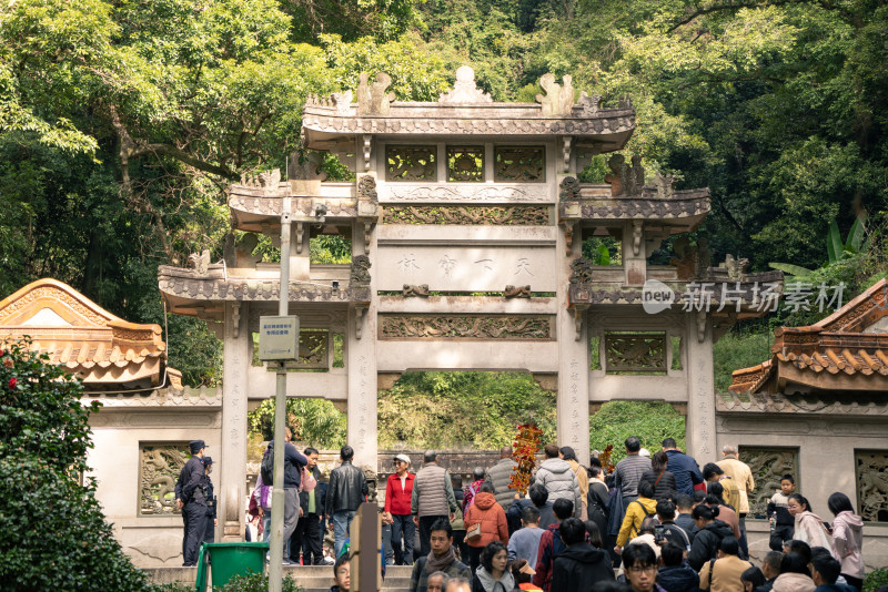 韶关的南华禅寺