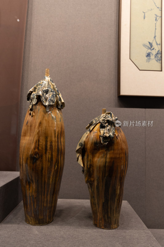 中国工艺美术馆景德镇瓷器展 花瓶