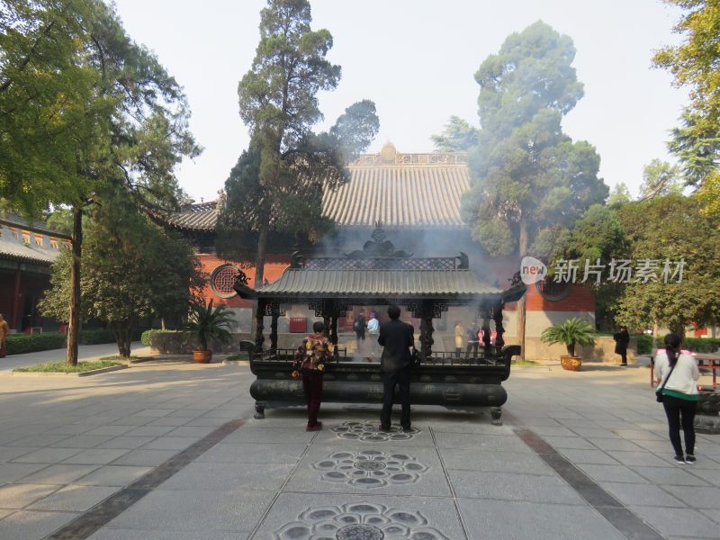 河南洛阳白马寺旅游风光