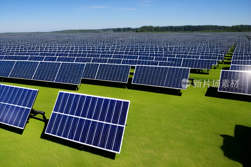 太阳能光伏发电光伏板能源设施