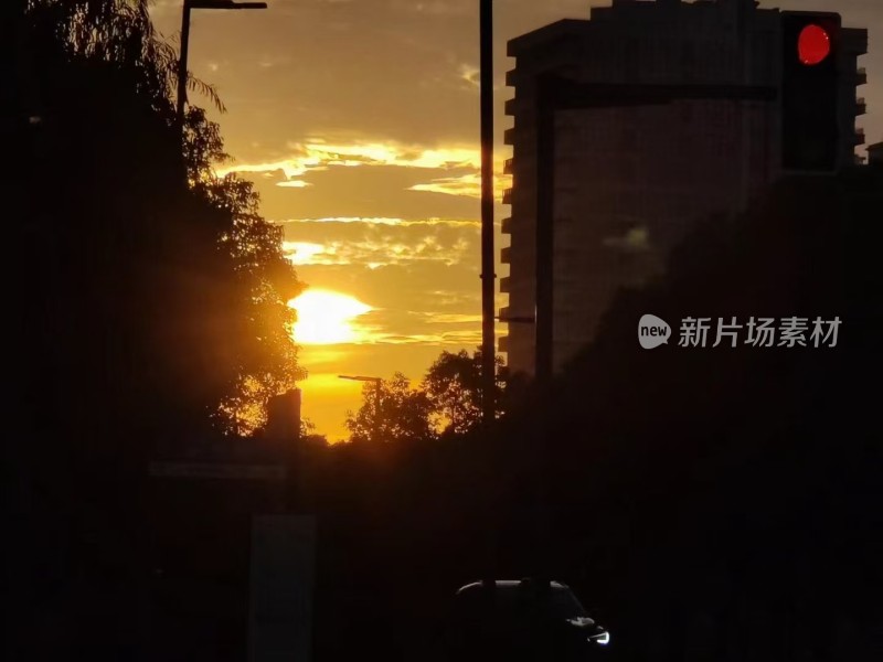 日落、氛围感、风景