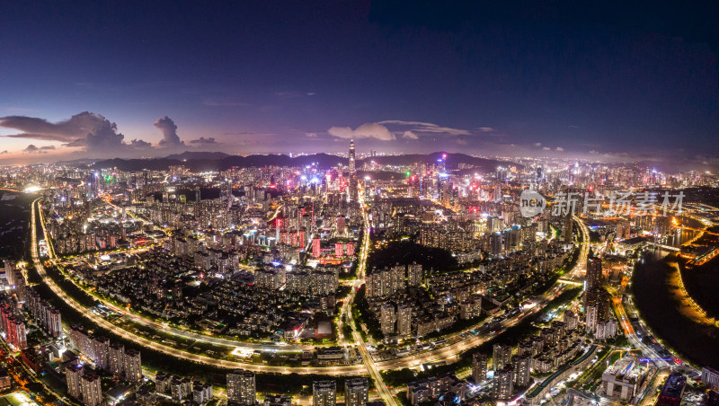 深圳市福田中心区建筑群