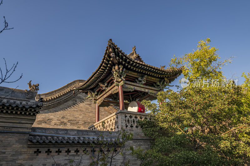 平遥古城二郎庙风景