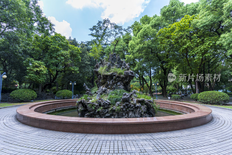 武汉江汉区中山公园风景