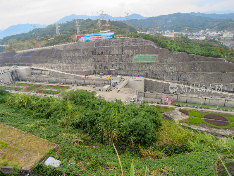 湖北宜昌三峡大坝风景区旅游风光