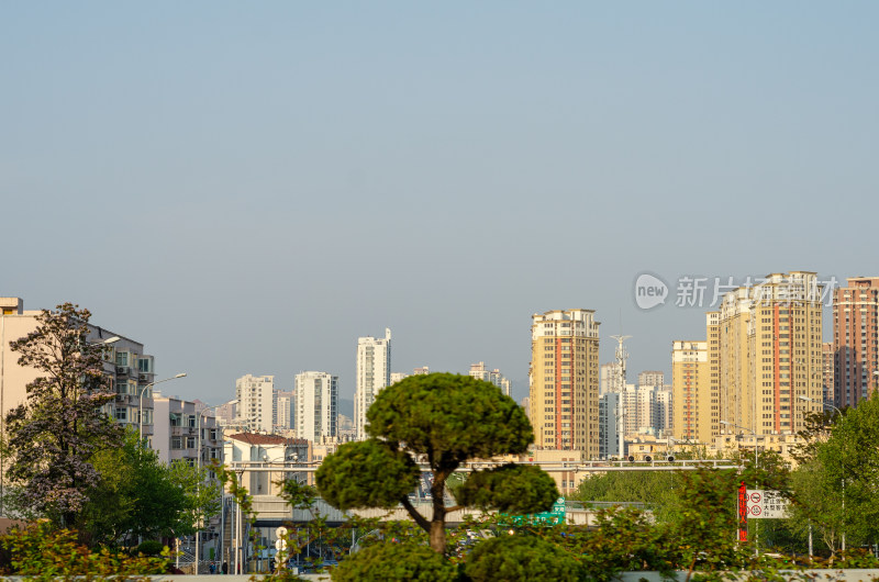 青岛市北区城市风光