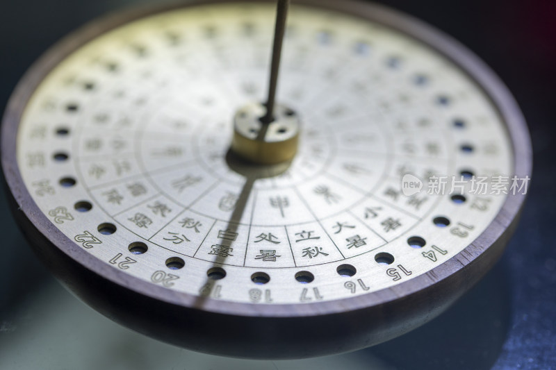 二十四节气时间刻度罗盘之白露