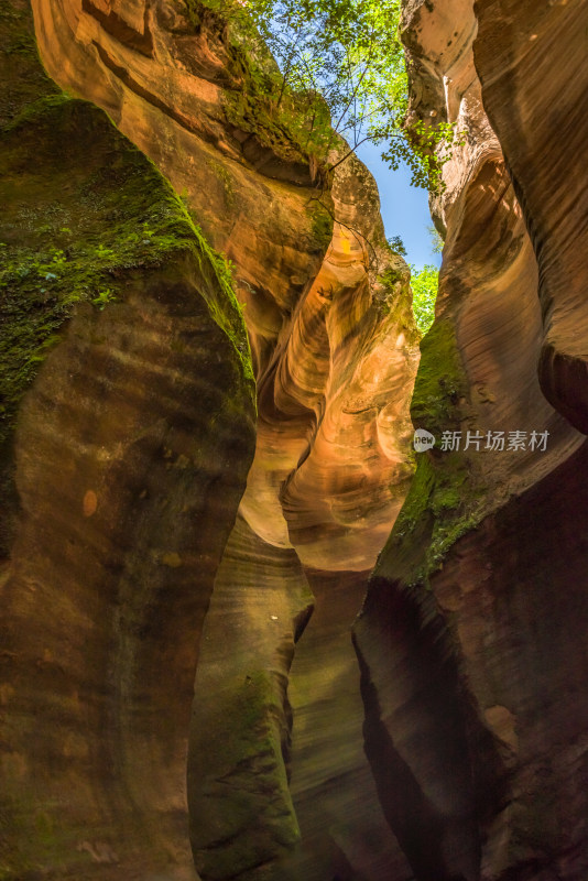 延安甘泉大峡谷