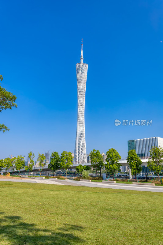 广州地标建筑广州塔美景