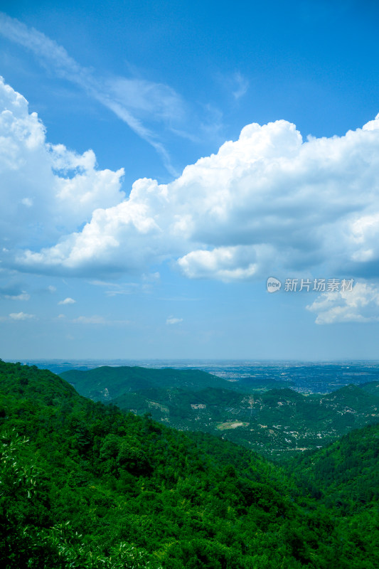 山中的风景