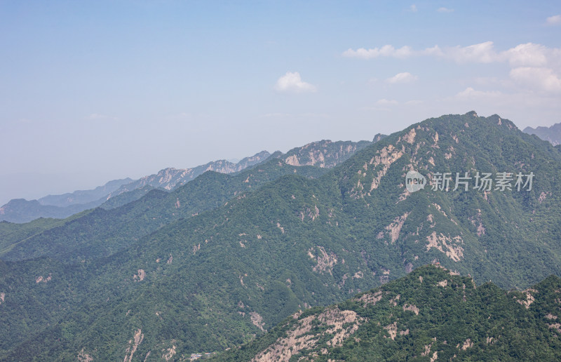 西安秦岭终南山南五台自然风光景点景观