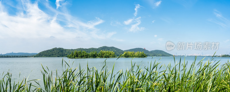 武汉东湖磨山景区远景