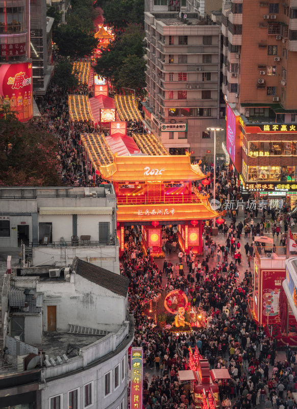 2025蛇年春节越秀西湖花市