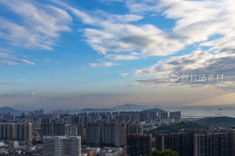 深圳前海湾都市景观