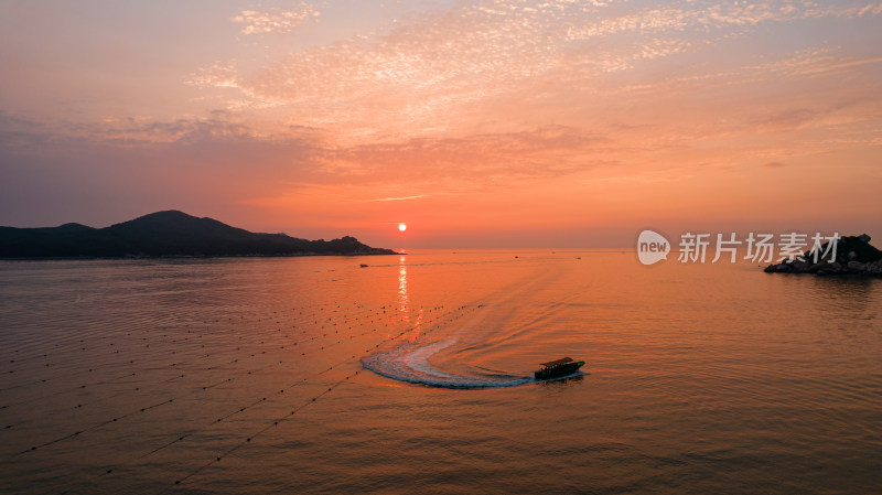 海边日出震撼场面