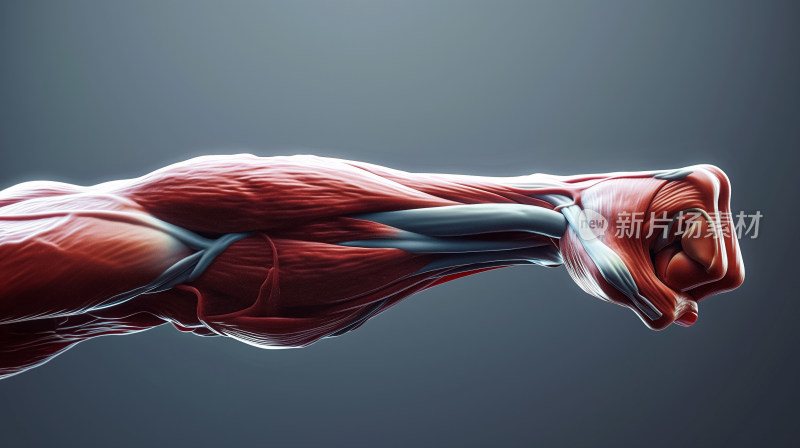 肌肉纤维的力量美学，生命运动的科学揭示