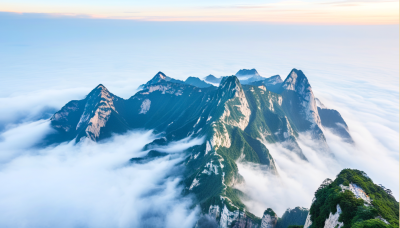 陕西华山美景