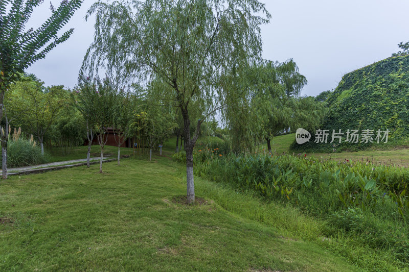 武汉洪山区西苑公园风景