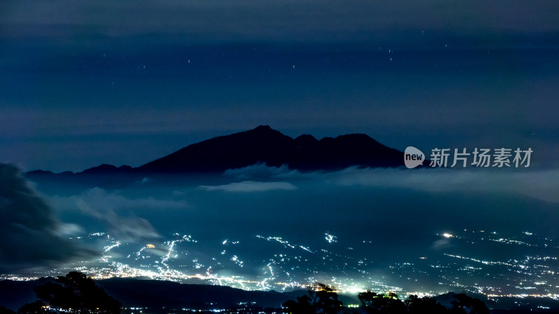 印尼巴厘岛布罗莫火山星空