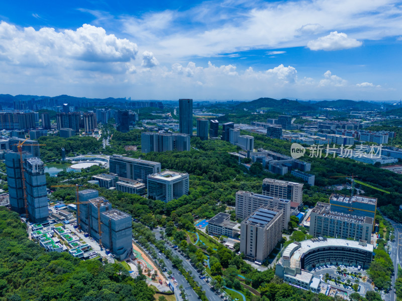 广州黄埔科学城航拍