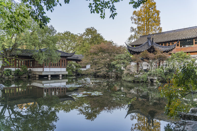 杭州西湖郭庄清代私家园林建筑