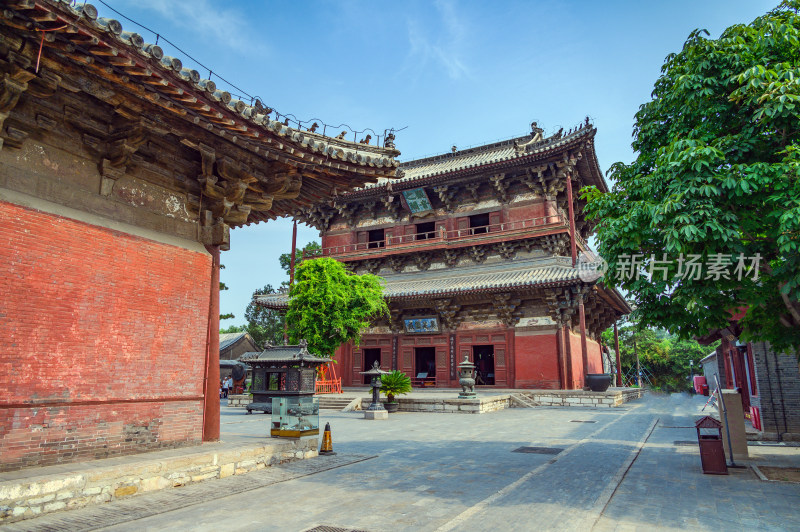 天津蓟县独乐寺观音阁木构建筑