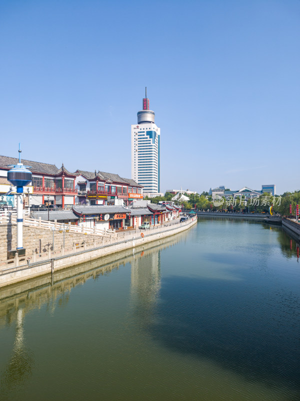 山东济宁古运河东大寺竹竿巷景观