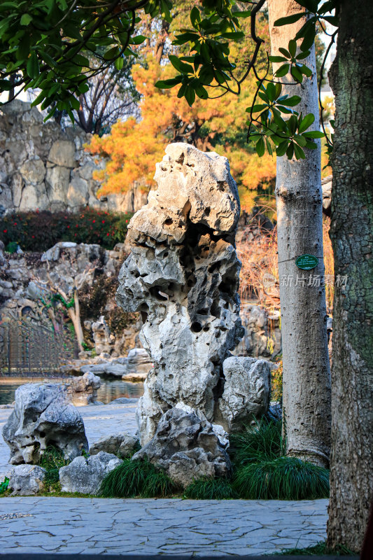 南京瞻园金陵第一园 江南园林庭院