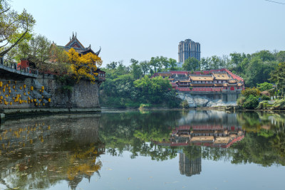 自贡王爷庙和法藏寺