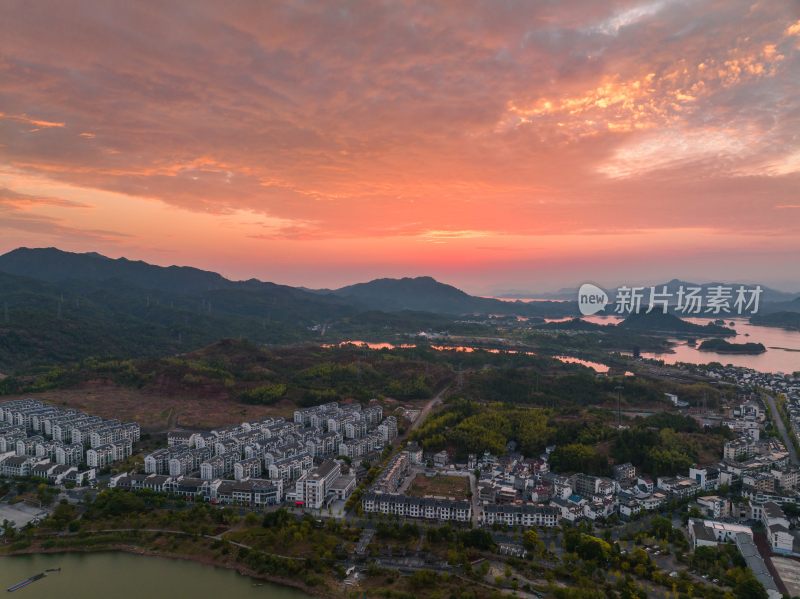 千岛湖日出风光