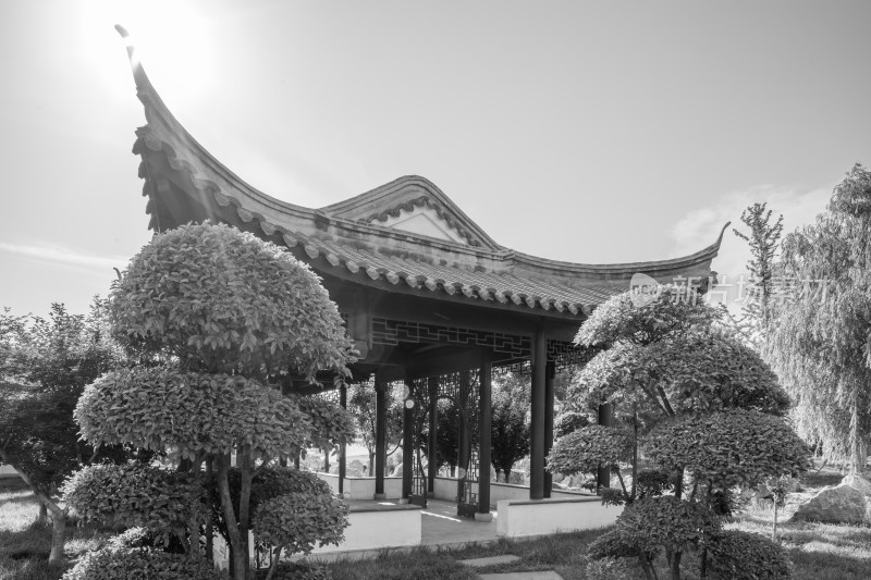 仿古建筑亭台楼阁