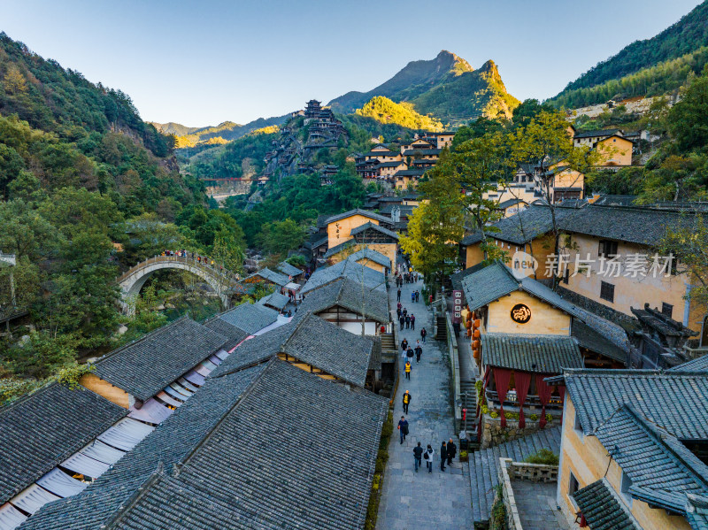 江西上饶市望仙谷旅游度假区仙侠世界风光