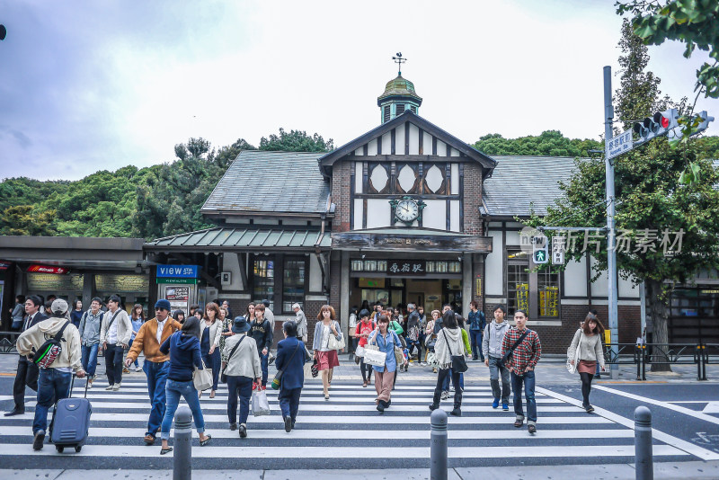 日本原宿街景