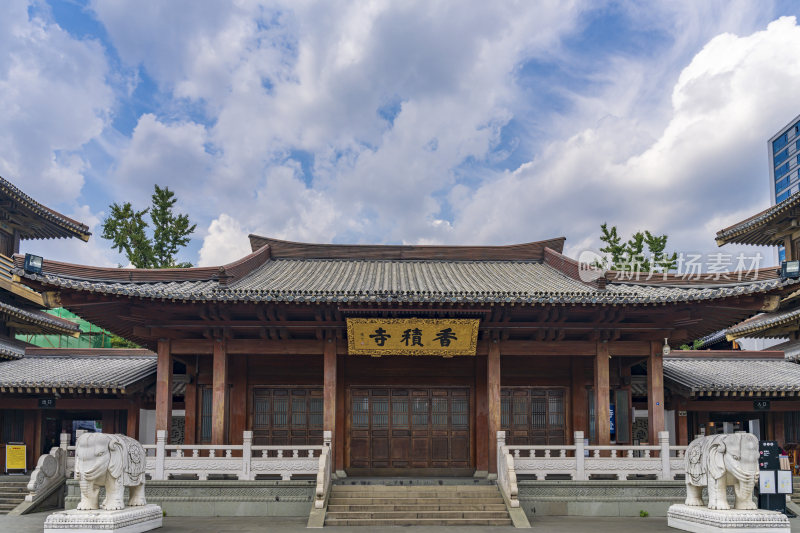 杭州拱墅区香积寺古建筑