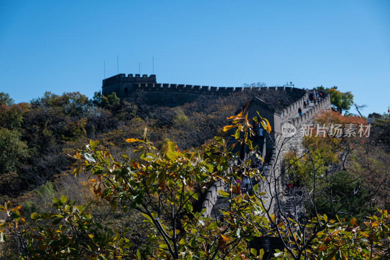 北京，慕田峪长城秋景