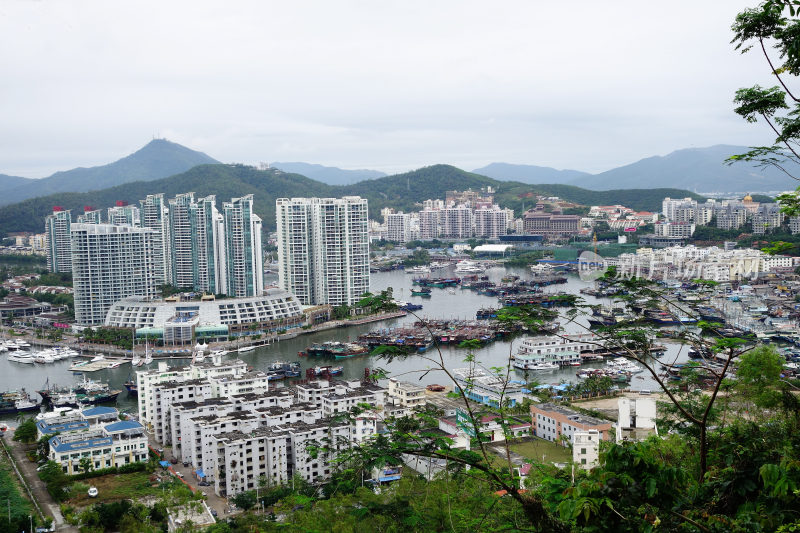 海南三亚城市风光