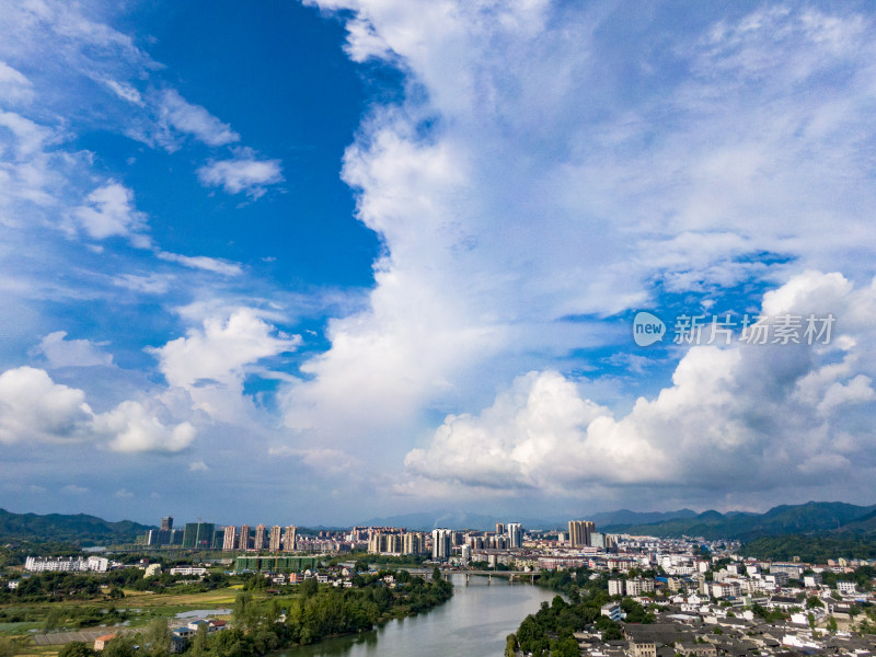 湖南洪江黔阳古城4A景区航拍摄影